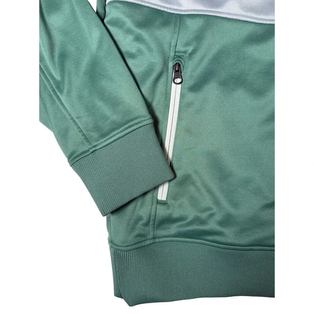 The North Face Takeback Track Jacket Men's XL Green Silver Full Zip NWT Athletic